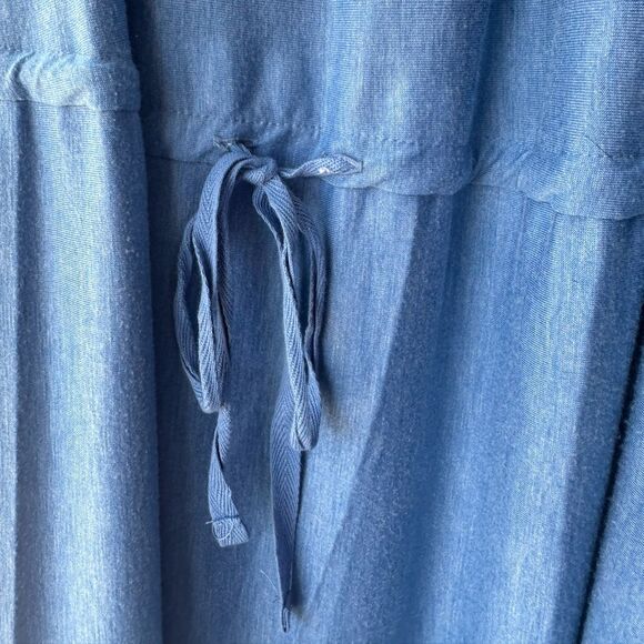 Fever Light Blue Off Shoulder Dress Size L - Picture 4 of 7